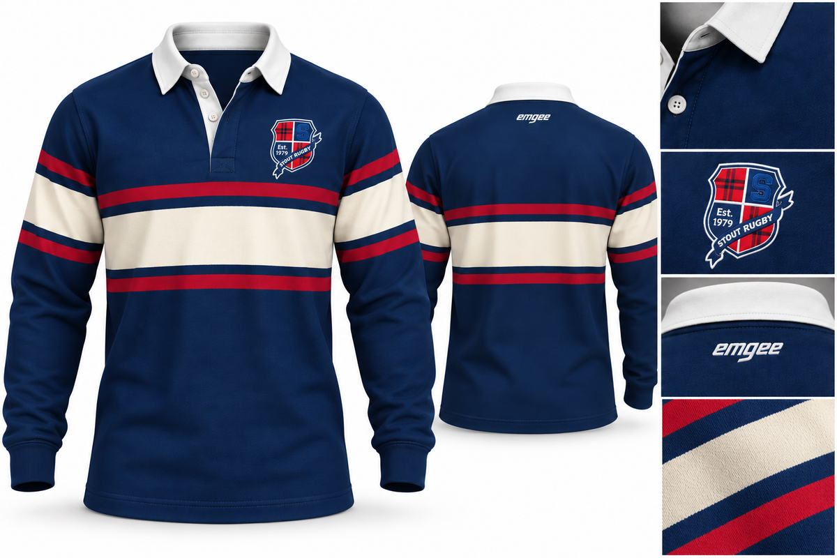 UW Stout Rugby Old School Jersey